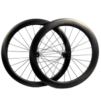 BIKEDOC 1195g Carbon Wheels Disc 700C Tubeless Clincher Road Bicycle Wheelset