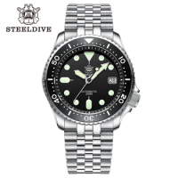 Steeldive SD1996 Men's watch Dive Watch Automatic Mechanical Men's watch NH35 Bracelet 41mm Diver watch men watches