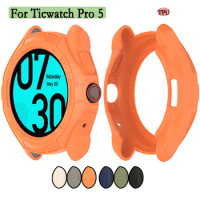 Suitable For Ticwatch Pro 5 Watch Case Soft and Durable TPU Hollow Watch Protector Shell Protective Case