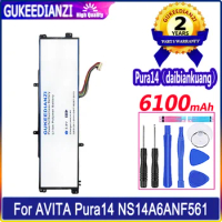 GUKEEDIANZI Battery 6100mAh For AVITA Pura14 pura 14 NS14A6ANF561 CN6613-2S3P Batteries