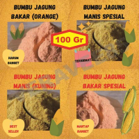 Bumbu Tabur JAGUNG BAKAR 100 Gr Aneka Rasa Jagung Bakar Orange Kuning Pedas Keju Spesial Kuning Susu