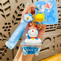 พวงกุญแจรถ Doraemon ตุ๊กตาซีรีส์, อะนิเมะแท้, สำหรับเด็กผู้หญิง, จี้กระเป๋านักเรียน, สไตล์ดาราอินเทอ