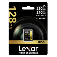 Lexar 128GB SDXC Professional 1800x (280MB/s)