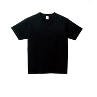 【日本 PRINTSTAR】純棉 5.6oz V領重磅T恤-男女同款(黑色)