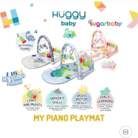 Sugar Baby PIANO PLAYMAT Playgym Musical Musical Sugar Baby Mainan Baby - SUNDSY STROLL