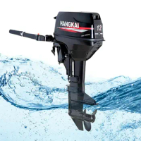 12Hp 169CC Stroke Outboard Motor Fishing Boat Inflatable Iron Boat Plastic Boat Engine Water/Air Cooling