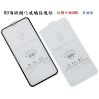 iphone 頂級 6D 滿版 鋼化玻璃 保護貼 玻璃貼 可用於 iphoneX Xs XR i8 i7 i6