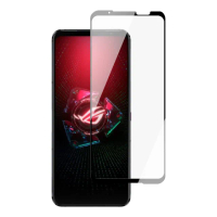 ASUS ROG Phone5 ZS673KS全滿版覆蓋鋼化膜9H黑邊透明玻璃貼保護貼(ROG Phone 5保護貼ROG Phone 5鋼化膜)