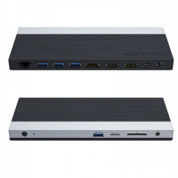 Wavlink 睿因 USB-C 轉十二端雙HDMI連接器 UMD05 1pc