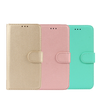 亞古奇 Samsung S8 Plus柔軟羊紋二合一可分離式兩用皮套-金粉綠