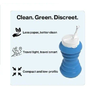 TERBAIK Botol Bidet Lipat Portable Collapsible Semprotan Cebok Travel Cebokan