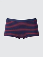 UNIQLO Pakaian Celana Dalam wanita Model Boyshorts Briefs motif Garis NAVY M
