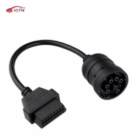 New Arrival Deutsch J1939 9pin to 16pin Truck Cable J1939 9 pin to OBDII/OBD2 16 PIN Female diagnosctic tool connector