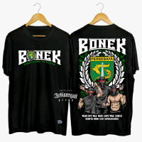 kaos distro bonek terlaris Katun
