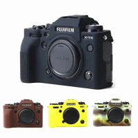 Fujifilm XT4 Soft Silicone Armor Skin Case Body Cover Protector For Fujifilm X-T4 Mirrorless Camera Bag