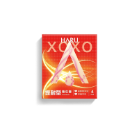 HARU XOXO 提耐型保險套(麻醉劑)4入
