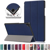 For Samsung Galaxy Tab A7 2022 SM-T509 Smart Case Folding Stand Magnetic Cover for Samsung Tab A7 10.4 2020 SM T500 T505 Funda
