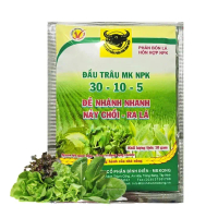 Phân Bón Đầu Trâu MK 30-10-5 (gói 10g) - Ra rễ, đẻ nhánh, nảy chồi, ra lá siêu tốt