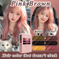 Pewarna Rambut Viral 2026,Muslim friendly,halal hair colour pewarna rambut Hair Color coklat merah j