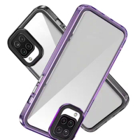 Suitable for Samsung A12phone case, four-corner anti-drop protective case, high permeability, anti-oxidation, no yellowing