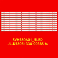 LED Backlight Strip for LED58EC320A LCD-60UE20A LED58K220 LED58EC550UA JL.D58051330-003BS-M SVH580A01_5LED