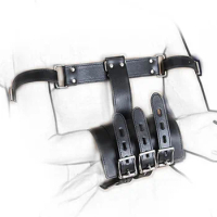 PU Leather Bondage Wrist Cuffs Arm Binder Restraints Lockable Armbinder Handcuffs Adults Sex Games Fetish Sex Toys For Couples