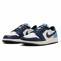 【NIKE 耐吉】Nike Air Jordan 1 Low OG Obsidian 黑曜石 耐磨 透氣 低筒 休閒鞋 男鞋(CZ0790-400)
