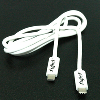fujiei USB3.1 Type-C轉Type-C 公對公高速傳輸充電線 1.2M /MacBook/3A電流 PD