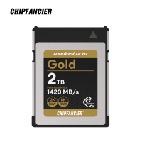CHIPFANCIER Gold CFexpress Type B 記憶卡 2TB