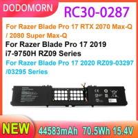 RC30-0287 Laptop Battery For Razer Blade Pro 17,RTX 2070 Max-Q,RTX 2080 Super Max-Q / 2019 i7-9750H RZ09-0287 / 2020 RZ09-03297