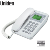 UNIDEN有線電話液晶螢幕免持白色 AS6404 (V000) 