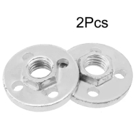 2pcs Angle Grinder Pressure Plate Pressure Plate Cover Grinding Polishing Hexagon Nut Fitting Type 100 Angle Grinder Power Tools