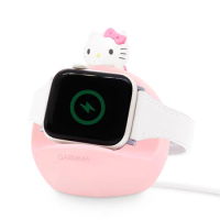 Sanrio Hello Kitty Apple Watch Charging Bracket Kawaii Cartoon Cute Watch Wireless Charger Stents Desktop Accessories Toys Girls