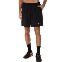 【asics 亞瑟士】9吋平織短褲 男款 海外版型 網球下著(2041A343-001)