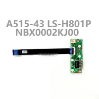 For Acer Aspire 5 A315-42 A515-43 A515-43G 15.6" EH5LP LS-H801P Laptop USB Audio Board With Cable NBX0002KJ00 100% Tested