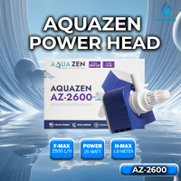 AQUAZEN Pompa Air Celup Akuarium Power Head AZ - 2600 Hemat Energy 25 W Output 2500 L/h Ketinggian 1