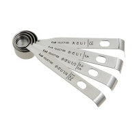 【KAI 貝印】SELECT100創意18-8不鏽鋼4入計量匙(DH-3006)