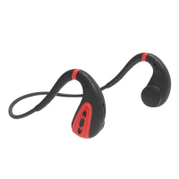 Bone conduction waterproof swimming headset Bluetooth binaural hifi subwoofer underwater MP3 player 8g memory Earphones