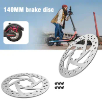 140mm Electric Scooter Disc Brake For Ninebot For KUGOO For INOKIM Stainless Steel Brake Spare 6 Holes Parts M2R4