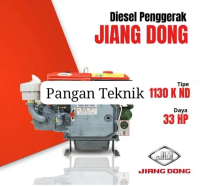 ZH 1130 K ND JD JIANGDONG MESIN DIESEL RADIATOR STARTER  | Mesin Diesel Engine 33 PK Jiangdong Radia