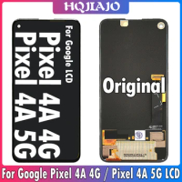 Original For Google Pixel 4A 4G G025J LCD Display Touch Digitizer Screen For Google Pixel 4A 5G GD1YQ LCD Repair Parts