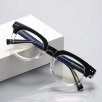 New Square Glasses Frame Photochromic Anti Blue Light Computer Reading Glasses For Men Prescription Glasses Women Free Shipping
