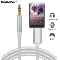 Aux Cable for iPhone 12 11 Pro Max X XR XS Max 7 8 Plus 3.5mm Audio for Headphones Jack Cable Aux Cord for Car Stereo Speaker