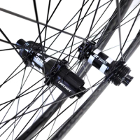 700c 35mm tubeless GRAVEL road disc brake carbon wheelset 28mm wide cyclocross clincher wheels DT350CL 12K twill 142x12 24H bike