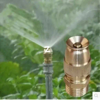 2026 Bullet Sprinkler Garden Irrigation 360 Degree Atomizing Sprinkler Universal 6 Points Automatic 