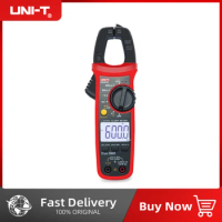 UNI-T UT204 Plus UT210E Series Digital Current Clamp Meter Multimeter True RMS 400-600A Auto Range Voltmeter Resistance Test