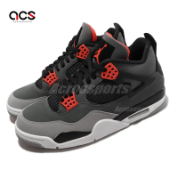 Nike Air Jordan 4代 Retro 男鞋 喬丹AJ4 Infrared 紅外線 黑 灰 紅 DH6927-061