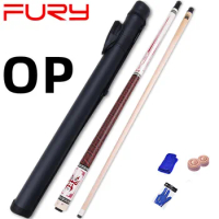 2023 New Arrival Fury OP Pool Cue Stick 12.5mm Tip Size Three Styles To Choose With Tube Case Set