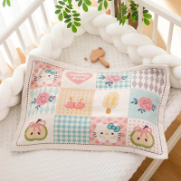 2026 Children's Pillowcase 35X55 Pure Cotton Class A Cotton Pillowcase Cartoon Full Cotton Kindergar