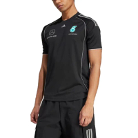【ADIDAS】x MERCEDES 男 MER MC JSY M 短袖上衣 - JX8245-XL